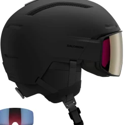 Salomon Driver Prime Sigma Plus MIPS, skihjelm med visir, sort