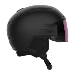 Salomon Driver Pro Sigma, skihjelm med visir, sort