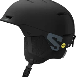 Salomon Husk MIPS, skihjelm, junior, sort