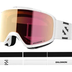 Salomon Lumi, skibriller, junior, hvid