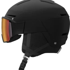 Salomon Osmo Pro Sigma Photo, skihjelm med visir, sort