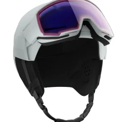Salomon Osmo Pro Sigma Photo, skihjelm med visir, lyseblå