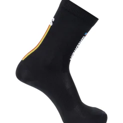 Salomon Pulse Race Flag Crew, løbestrømper, sort