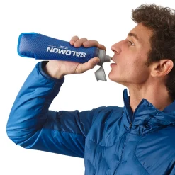 Salomon Soft Flask Insulated, drikkedunk, 400 ml, blå