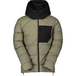 Scott Insuloft Warm, fiberdunjakke, herre, beige/sort