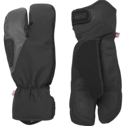 Sealskinz Barwick, 3 finger, handsker, sort