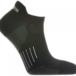 Seger Running Sneakers Short Coolmax, løbestrømper, sort