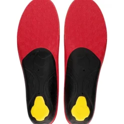 Sidas 3feet Eco Warm High, indlægssål, sort/rød