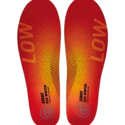 Sidas 3feet Eco Winter Low, indlægssål, rød