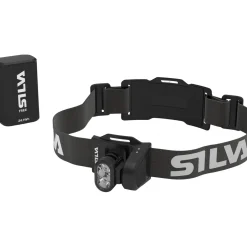 Silva Free 1200 S, pandelampe, sort