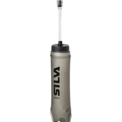 Silva Soft Flaske med Sugerør, 500 ml, sort