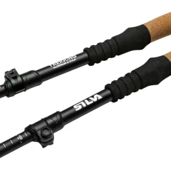 Silva Trekking Poles Aluminum Z-Fold, løbestave, grå