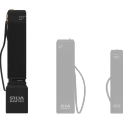 Silva Zoomlight 1000, lommelygte, sort