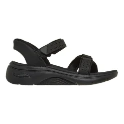 Skechers Go Walk Arch Fit 2.0 Sandal - Candace, fritidssko, dame, sort