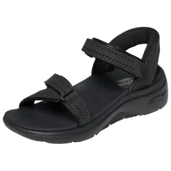 Skechers Go Walk Arch Fit 2.0 Sandal - Candace, fritidssko, dame, sort
