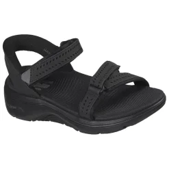 Skechers Go Walk Arch Fit 2.0 Sandal - Candace, fritidssko, dame, sort