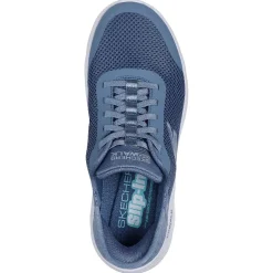 Skechers Go Walk Flex - Grand Entry, outdoor sko, dame, blå