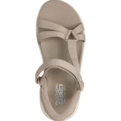 Skechers Go Walk Flex Sandal - Illuminate, fritidssko, dame, hvid
