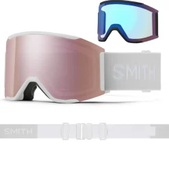 Smith Squad MAG, skibriller, white vapor