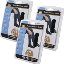 TravelSafe Pressure Strømper S, sort