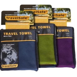 TravelSafe Traveltowel Microfiber L, grøn