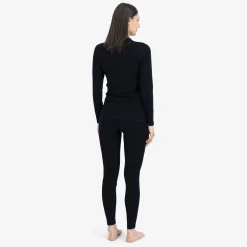 Ulvang Comfort 200 Round Neck, skiundertrøje, dame, sort