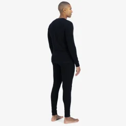 Ulvang Comfort 200 Round Neck, skiundertrøje, herre, sort