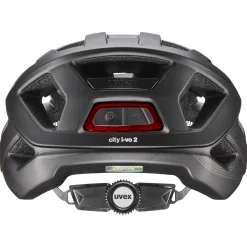 Uvex City I-Vo 2, cykelhjelm, sort