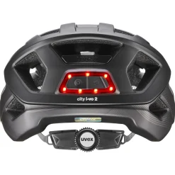 Uvex City I-Vo 2, cykelhjelm, sort