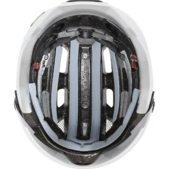 Uvex finale visor, cykelhjelm, lysegrå/hvid
