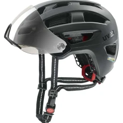 Uvex finale visor, cykelhjelm, sort