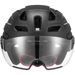 Uvex finale visor, cykelhjelm, sort