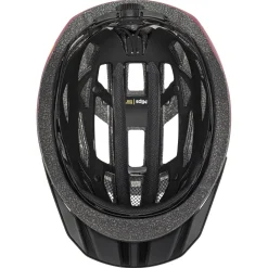 Uvex I-Vo 2 MIPS, cykelhjelm, rød/sort
