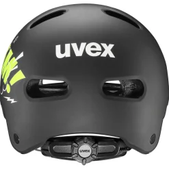Uvex Kid 4 Style, cykelhjelm, junior, sort/grøn