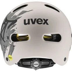 Uvex Kid 4 Style MIPS, cykelhjelm, junior, grå