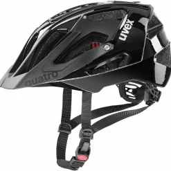 Uvex quatro, cykelhjelm, sort