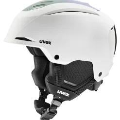 Uvex Resolution, skihjelm, hvid/lilla