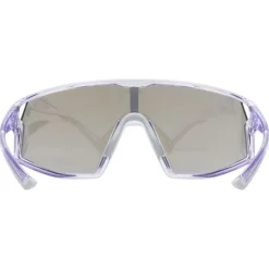 Uvex skyryse, solbriller, transparent lilla