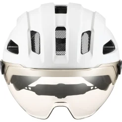 Uvex Stride Visor, cykelhjelm, hvid