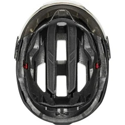 Uvex Stride Visor, cykelhjelm, sort