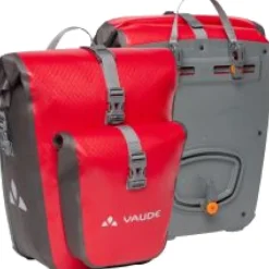 Vaude Aqua Back Plus, cykeltaske, rød