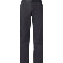 Vaude Drop Pants II, regnbukser, dame, sort