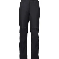 Vaude Drop Pants II, regnbukser, dame sort
