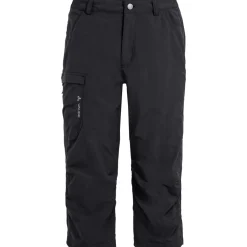 Vaude Farley Capri Pants II, vandrebukser, herre, sort