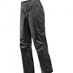 Vaude Fluid Full-zip Pants II S/S, regnbukser, herre, sort